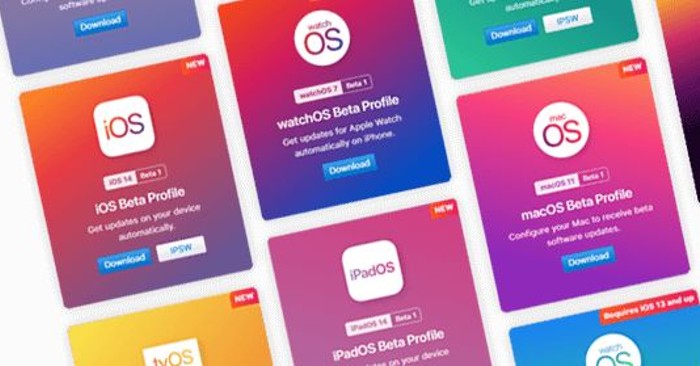 Hai trang web chuyên cung cấp link tải profile bản beta dành cho các nhà phát triển Apple như iOS, iPadOS, macOS vừa bị Apple đánh sập