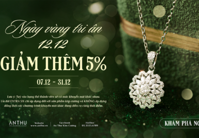 NGÀY VÀNG TRI ÂN 12.12 – ƯU ĐÃI GIẢM THÊM 5% ĐỈNH CAO TẠI AN THƯ NGÀY VÀNG TRI ÂN 12.12 – ƯU ĐÃI GIẢM THÊM 5% ĐỈNH CAO TẠI AN THƯ
