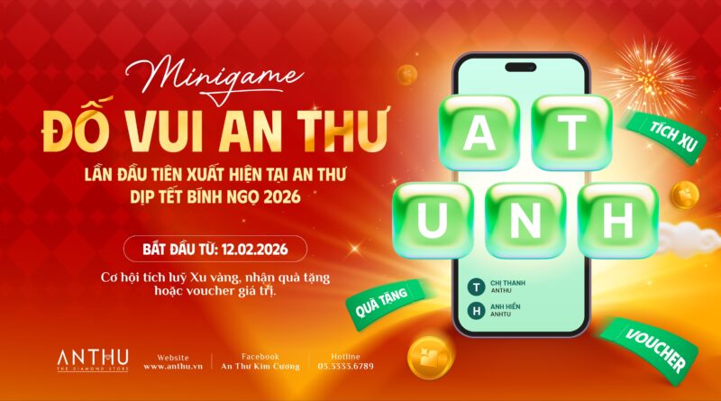 MINIGAME ĐỐ VUI AN THƯ – XUÂN VUI TẾT, NHẬN LỘC MAY