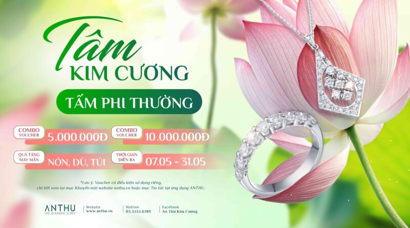 CHƯƠNG TRÌNH TÂM KIM CƯƠNG – TẤM PHI THƯỜNG MỚI RA MẮT TẠI AN THƯ